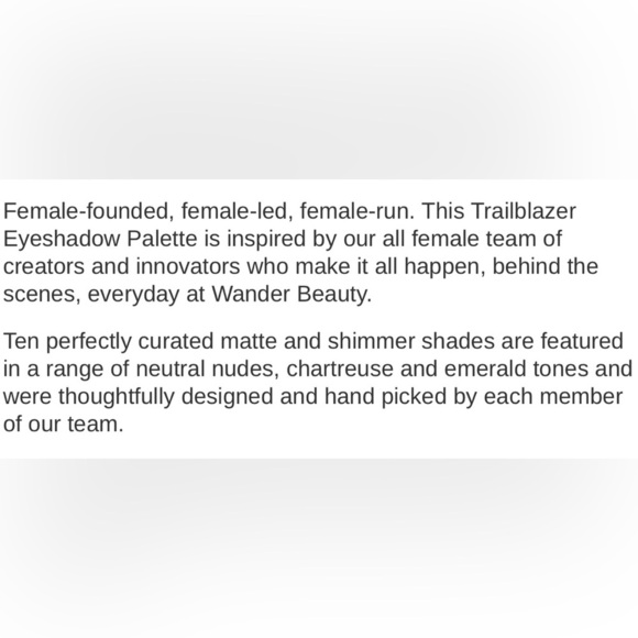 Wander Beauty Trailblazer Eyeshadow Palette - Picture 6 of 6